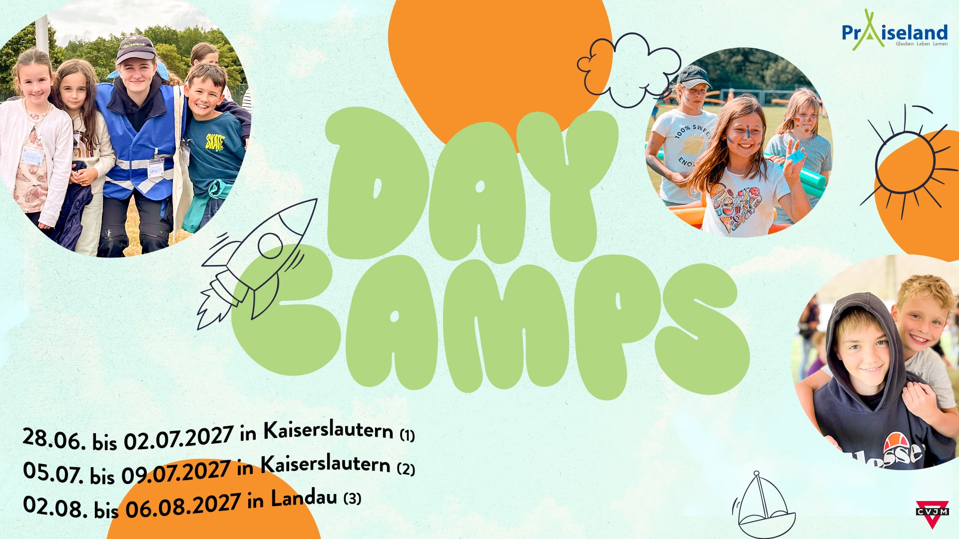 Daycamps Praiseland 2026